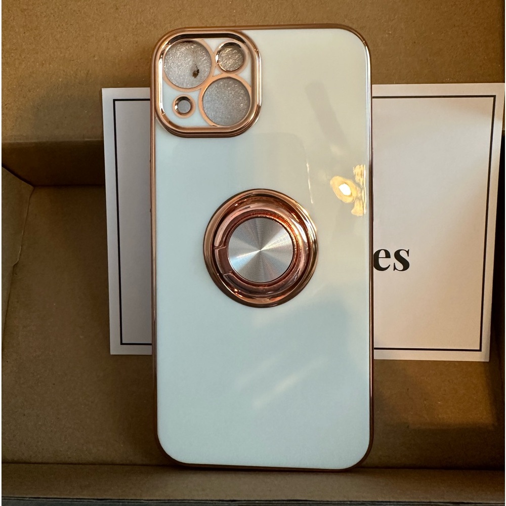 Apple 14 white Royal Case Case- brand new- never used.